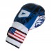 ARD® Art Leather Boxing Gloves Fight Punching MMA Muay Thai Kickboxing US Flag